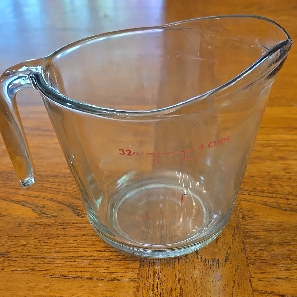 ANCHOR HOCKING - 4cup Glass Mesuring Cup